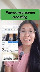 Paano gawin ang screen recording #tutorial #screenrecording | Mayadear