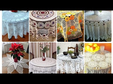TOP UNIQUE AND BEAUTIFUL CROCHET HANDMADE TABLE & MATS RUNNER CLOTH PATTERNS NEW COLLECTION 2026