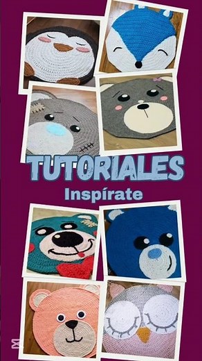 Alfombras a crochet. Encuentra el tutorial y hazlo por ti misma
