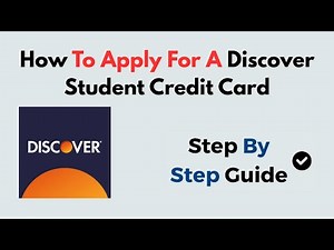 How To Apply For A Discover Student Credit Card