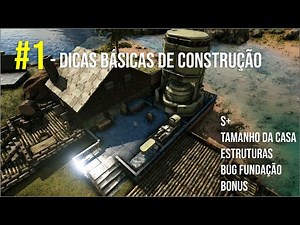 Dicas básicas de Ark para INICIANTES CONSTRUÇÃO