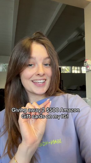 $500 Amazon Gift Card Giveaway on Instagram!