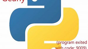 Geany Python error (program exited with code: 9009) READ DESCRIPTION!