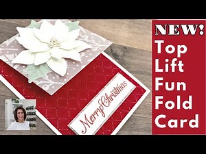 🔴A Top Lift Fun Fold Card Everyone is Going Crazy For