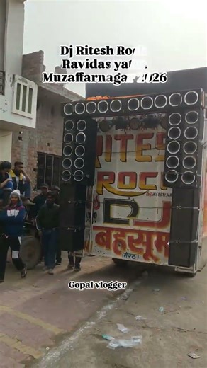 DJ RITESH ROCK RAVIDAS YATRA MUZAFFARNAGAR 2026