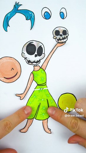 Draw Beast на TikTok