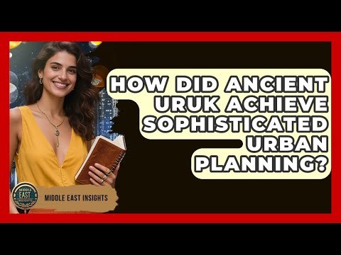 How Did Ancient Uruk Achieve Sophisticated Urban Planning? - Middle East Insights