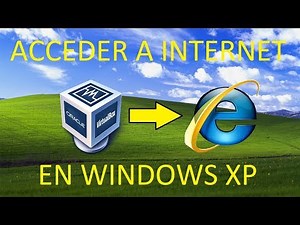 Conectar máquina virtual Windows XP a internet