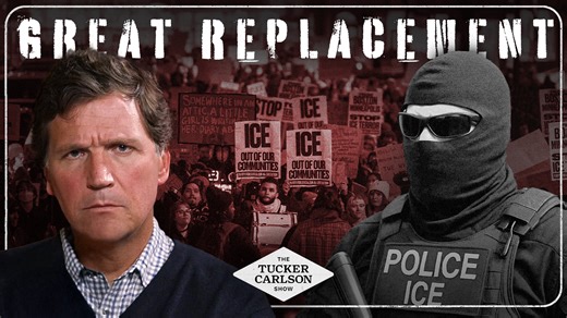 Armed enforcers of the Great Replacement swarm ICE officers in Minneapolis. A report from the scene. | Tucker Carlson