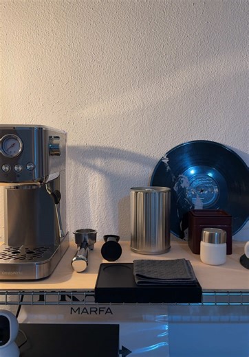 coffee corner en casa ya casi listo ✨ La cafetera es de @Create #coffee #coffeecorner #create