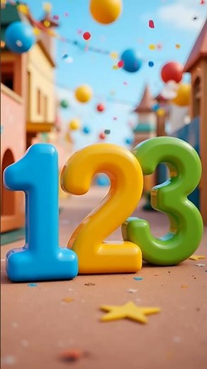 Learn 123 | Counting Song for Kids | African Beats #shorts