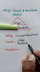 2.3M views · 26K reactions | Voltage Current Resistance Relations #math #tricks #mathisfun #viral #trending | Learn with Shakil | Facebook