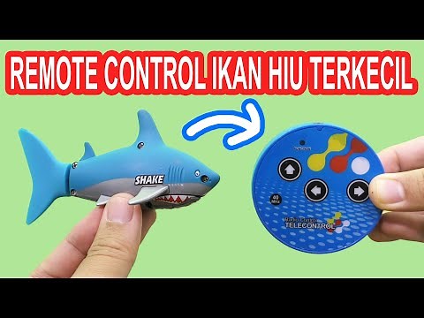 2 ALAT UNIK RC IKAN HIU MIRIP ASLI DAN CANGGIH