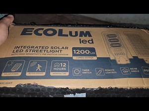 ECOLUM Led Streetlight review
