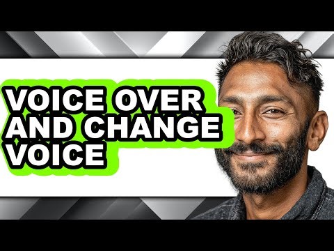 How to Voice Over and Change Voice (full Guide)