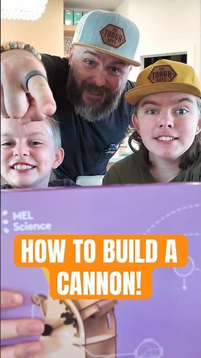 How to build a Cannon? YES! With MEL SCIENCE! #science #stem #diy #learning