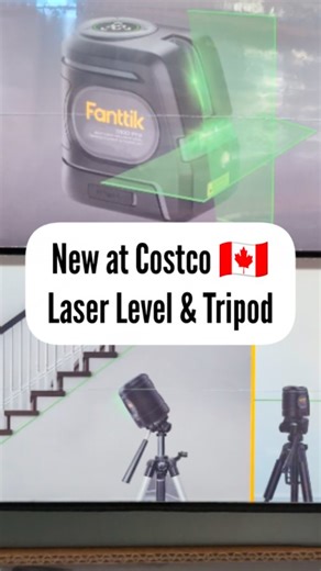Mr. CME on Instagram: "New Laser Level & Tripod Bundle at Costco 🇨🇦! Spotted at Costco Markham (Yorktech). These look so handy! #Costcohaul #CostcoFinds #CostcoCanada #Costcoclearance"