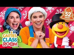 Celebrate Christmas With Ms Caitie | Ho Ho Ho Holiday Songs And Shows | Super Simple Play - Videos For Kids