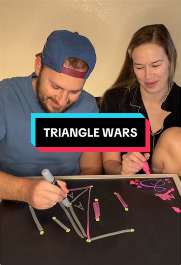 Triangle Wars: Pink vs Silver Game Night Showdown