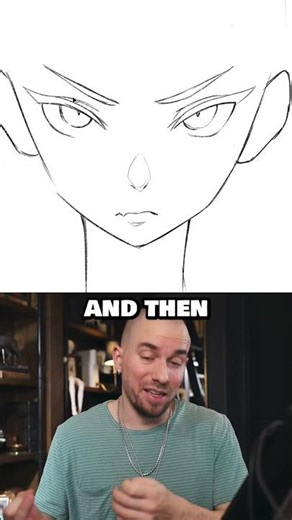 How to actually draw SYMMETRICAL eyes?! 👁️ #digitalart #drawingtips