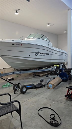 9.8K views · 71 reactions | Bottom color change. Gone to Petite Vivid White. This stuff is $600 per gallon !! | Marine Dreams | Facebook