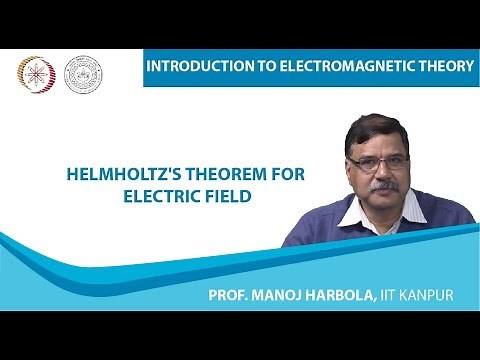 Helmholtz's Theorem for Electric Field