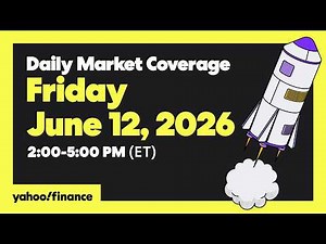 Yahoo Finance Live: Stocks rise with Iran peace odds, historic SpaceX IPO in focus