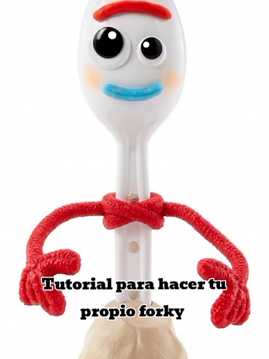 Crea tu propio Forky de Toy Story paso a paso