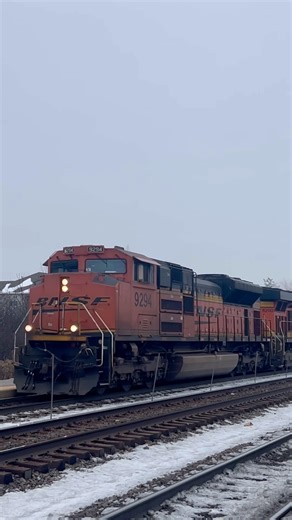 BNSF SD70ACe #9294 leads a Coal Drag through Route 59! #train #trains #railfan