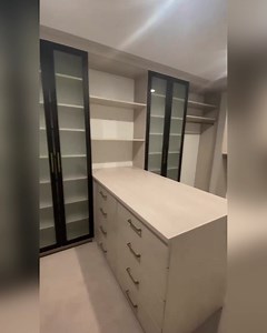 Designer Maegan, of our California Closets, Michigan team, gives us a tour of her new closet install, designed with many space-saving options. Looking for ways to transform your space? It all starts with a complimentary design consultation, reach out to us today to get started. https://bit.ly/34jKCt1. | California Closets