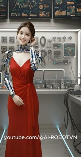 She Opens Up… What’s Inside This Futuristic Robot?