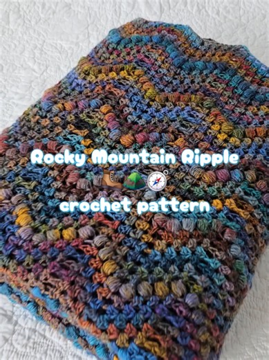 Beautiful blankets come together one stitch at a time... 🥾⛰️🧭 I love this colorful, chevron blanket and think you will too! Crocheted with light (3) weight yarn in a mix of colors, makes a one-of-a-kind afghan. Start crocheting yours today! 🧶✨ #crochet #crochetpattern #crochetblanket #chevronpattern #crochetinspo