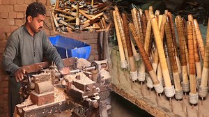 High-Volume Bobbin Production for Weaving Power Looms