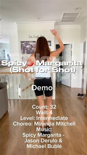 Spicy Margarita (Shot for Shot) – Line Dance Demo