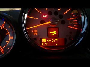 Régler les différentes fonctionnalités sur la Mini Cooper.