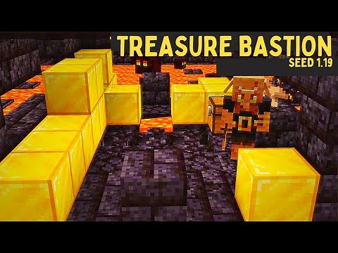 Minecraft TREASURE BASTION SEED for 1.19! (Best Minecraft Java 1.19 Seeds for Speedrunning)