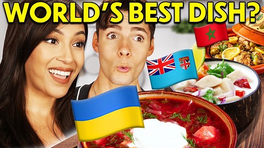 134K views · 2.7K reactions | Trying & Rating National Dishes From Around The World! | People Vs Food By React | Facebook