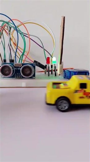 Arduino Smart Barrier: Sensor Controlled Gate 🚗✨
