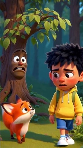 The Talking Tree 🌳 | A Magical Kids Story About Friendship & Teamwork #3danimation #teamwork