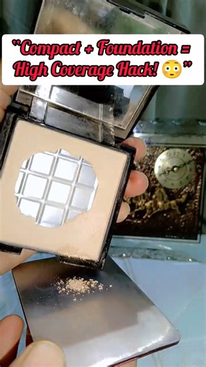 Compact + Foundation High Coverage Hack 😳 | Makeup Trick