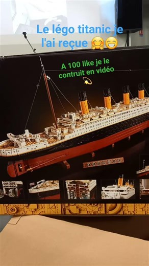 Le titanic en lego🥳