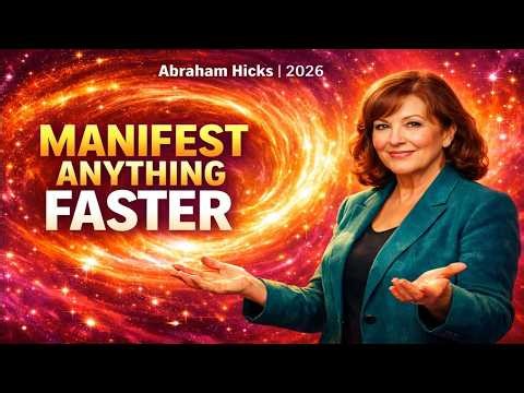 Manifest Anything Faster | Abraham Hicks Law of Attraction Guidance