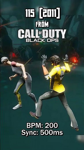 115 from CALL OF DUTY: BLACK OPS ZOMBIES in DEAD AS DISCO!!! #deadasdisco #fightsync #blackops