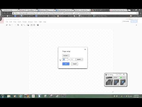Image Sizing Instructions - Google Drawing Tool