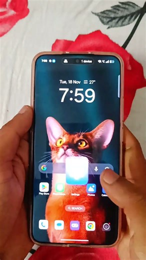 Realme p3 ultra fingerprint animation 🔥 #shorts #realmep3ultra #ytshorts