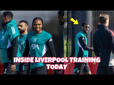 Inside Liverpool Training Today Ahead Of Galatasaray Game At Anfield🔥