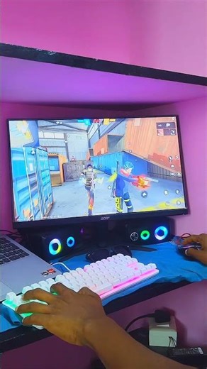 How I Play FreeFire in Pc 🖥️ | #shorts