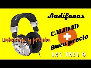 Audífonos Behringer HPS 3000. Unboxing y prueba, Muy económico!!!