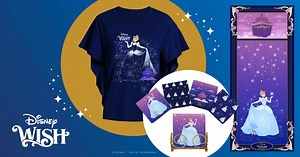 New Cinderella-Inspired Merchandise Designed by Ashley Taylor Coming to the Disney Wish | Chip and Company