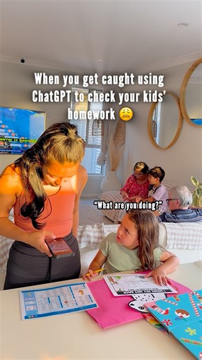 Jeraldine, Jeronimo & Jorjette on Instagram: "Kids homework nowadays are sooooo hard 😭😭"